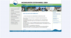 Desktop Screenshot of ingenieurbuero-osterhammel.de